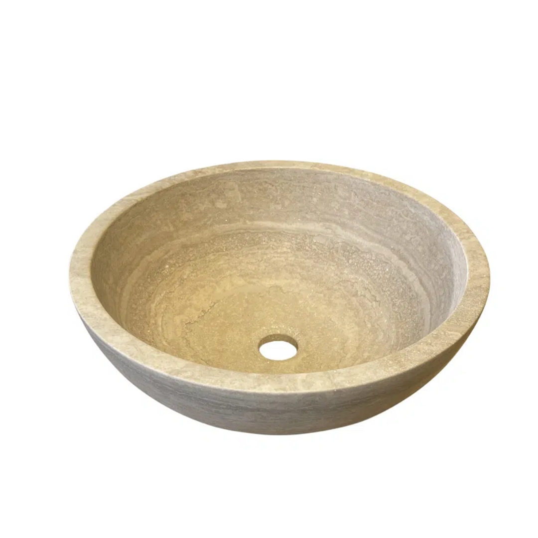 Vasque en Travertin Beige